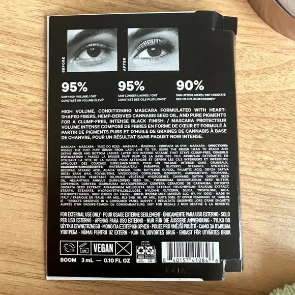 MILK MAKEUP KUSH High Volumizing Mascara Mini Travel Size 11x 3ml ea. - Picture 3 of 4